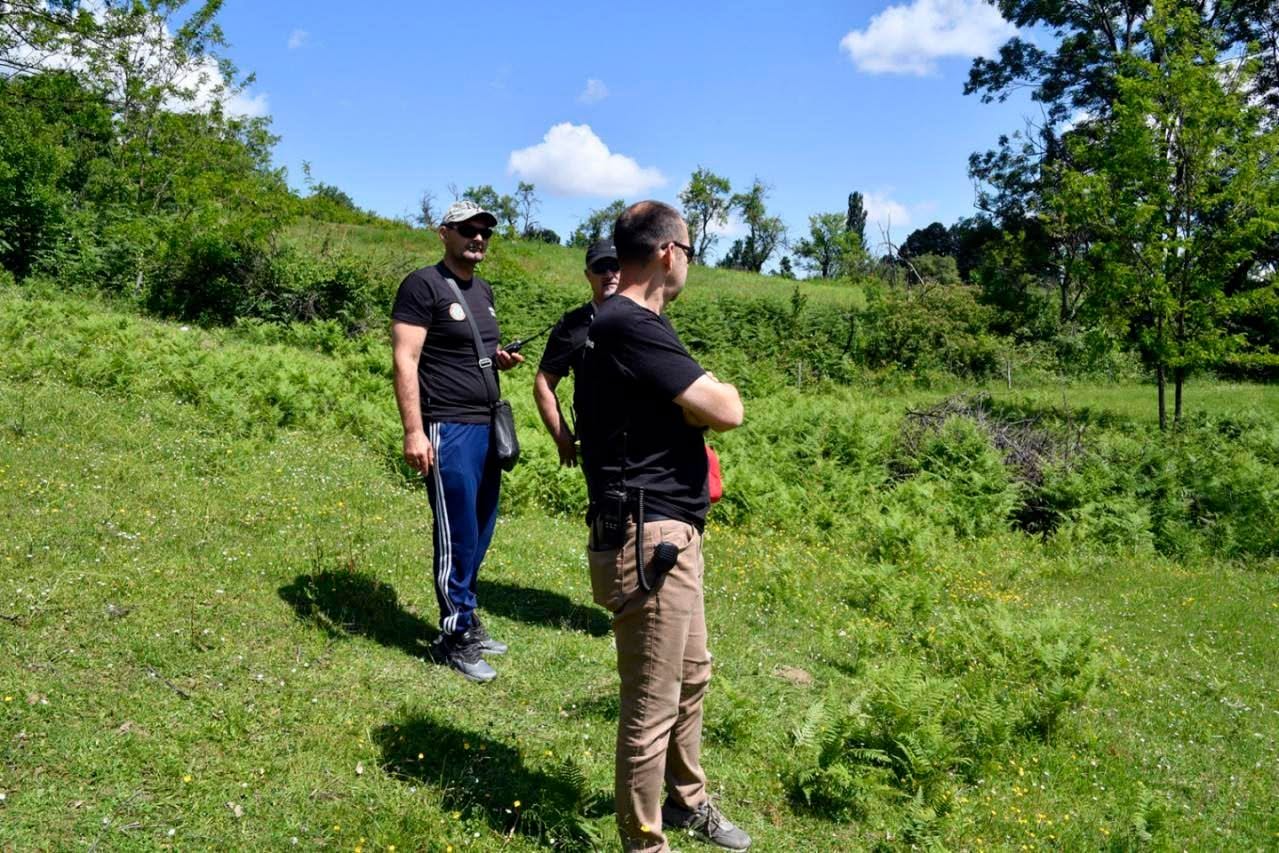 Mjerenje pokrivenosti ručnim stanicama na terenskoj ruti izvan grada